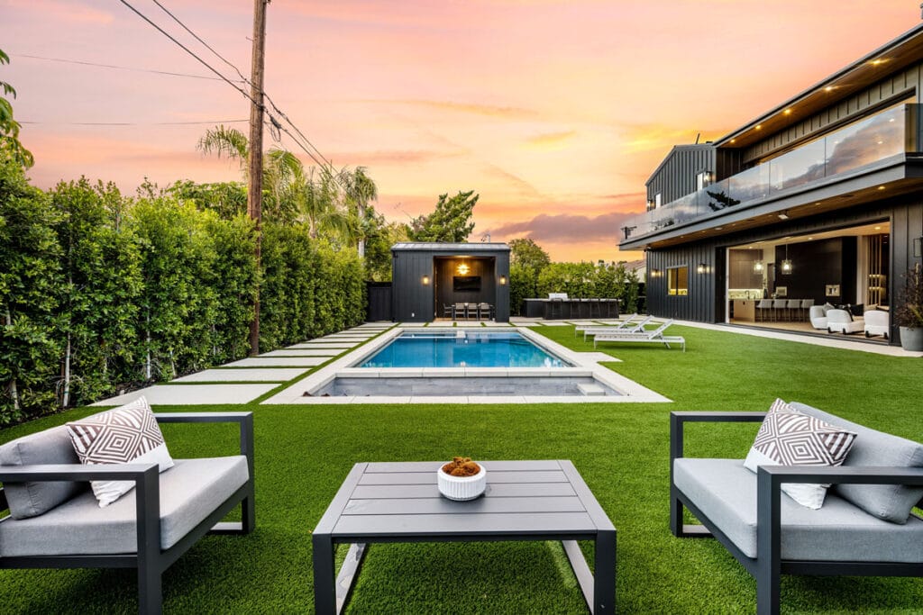 Multi-Pro Électrique, réalisation piscine